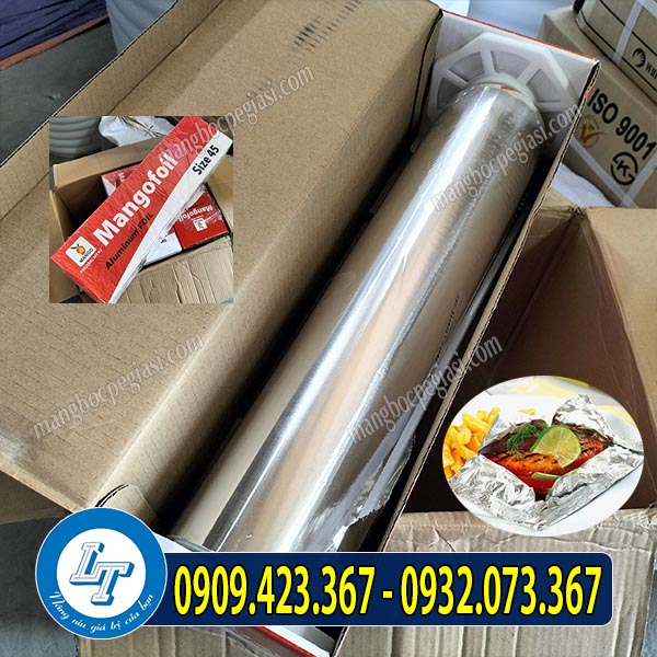 Giấy bạc nướng cuộn lớn Giấy bạc nướng cuộn lớn