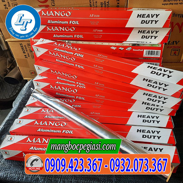 Giấy bạc nướng cuộn dài