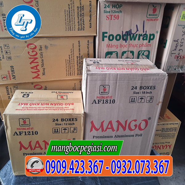 Giấy bạc nướng nhiều size Giấy bạc nướng nhiều size