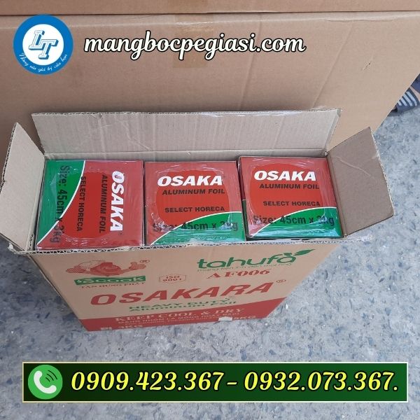 Giấy bạc nướng cuộn 3kg Giấy bạc nướng cuộn 3kg
