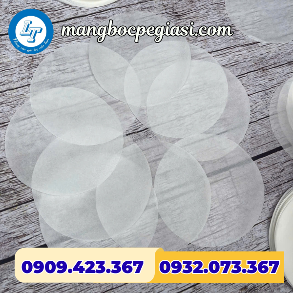 Giấy nến lót miệng ly chống tràn