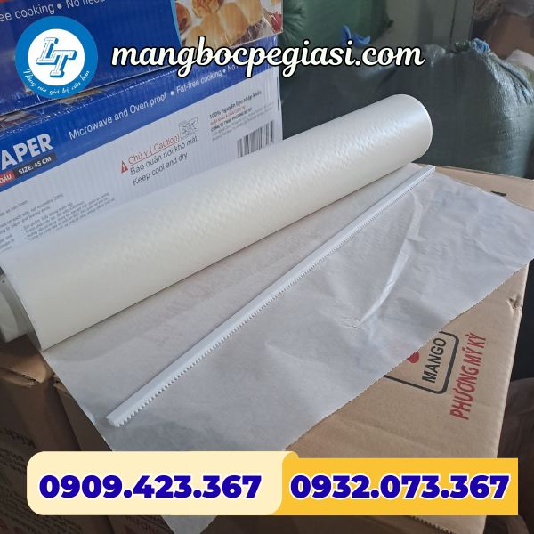 Giấy bạc nướng 45cm giá sỉ Giấy bạc nướng 45cm giá sỉ
