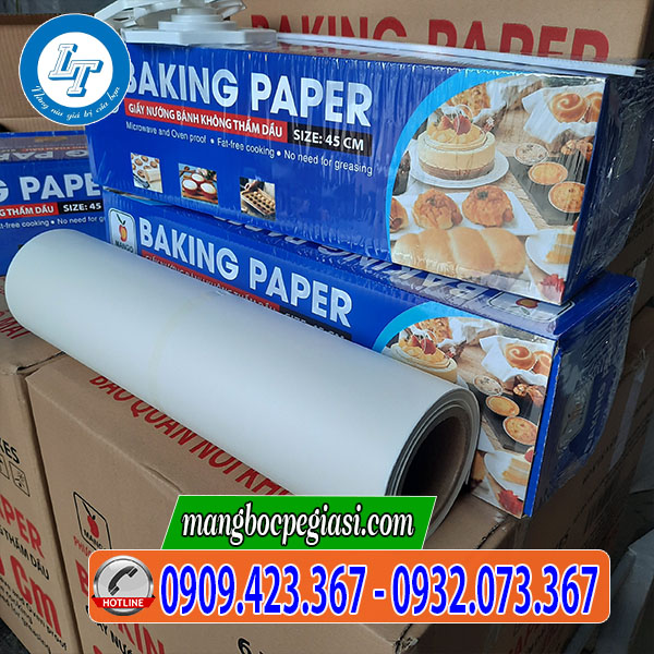 Giấy nến nướng bánh không thấm dầu Giấy nến nướng bánh không thấm dầu