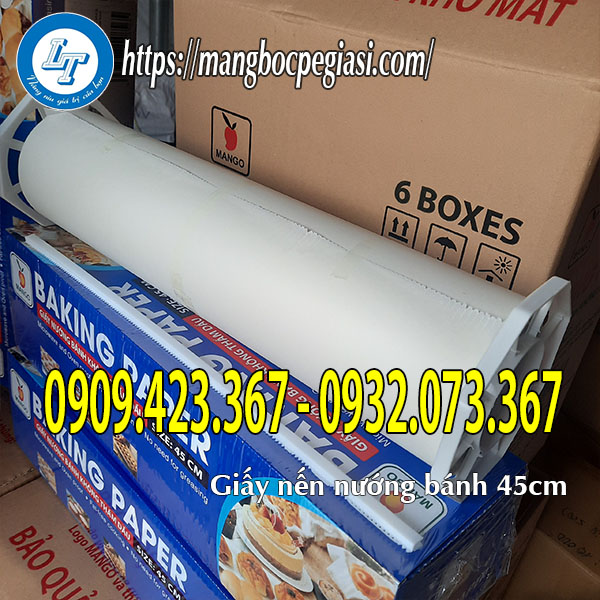 Giấy nến cuộn to 45cm Giấy nến cuộn to 45cm