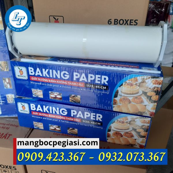 Giấy nến nướng bánh 45cm Giấy nến nướng bánh 45cm