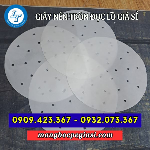 Giấy nến tròn đục lỗ tiện lợi Giấy nến tròn đục lỗ tiện lợi