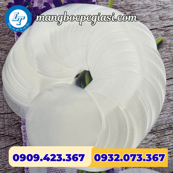 Giấy nến lót miệng ly chống tràn Giấy nến lót miệng ly chống tràn