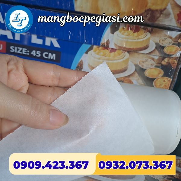 Giấy bạc nướng 45cm giá sỉ Giấy bạc nướng 45cm giá sỉ