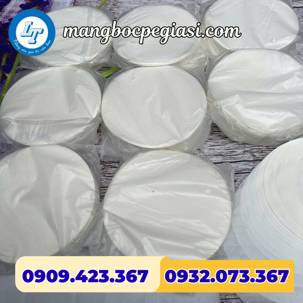 Giấy nến lót miệng ly chống tràn Giấy nến lót miệng ly chống tràn