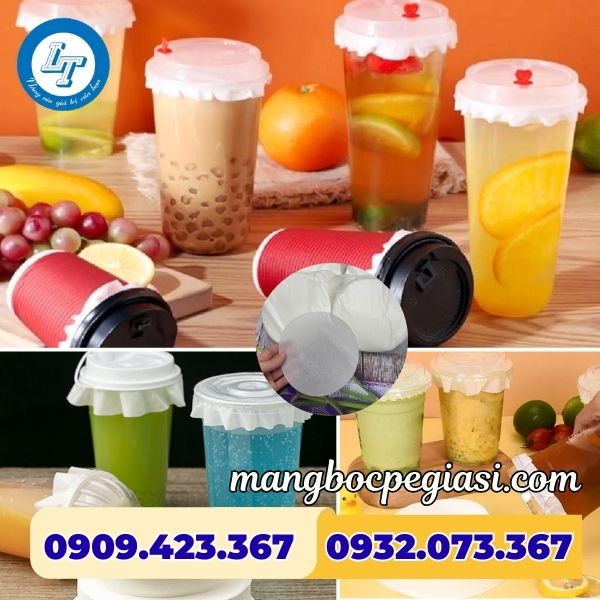 Giấy nến lót chống tràn miệng ly Giấy nến lót chống tràn miệng ly