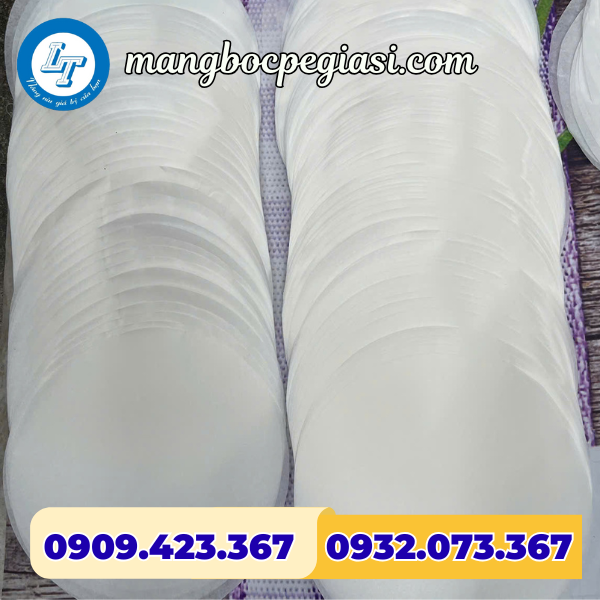 Giấy nến lót miệng ly chống tràn