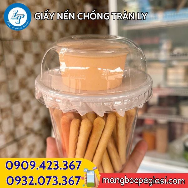 Giấy nến lót ly chống tràn, chống thấm hiệu quả Giấy nến lót ly chống tràn
