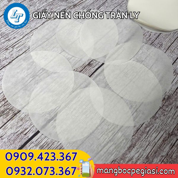 Giấy nến lót ly chống tràn giá sỉ Giấy nến lót ly chống tràn