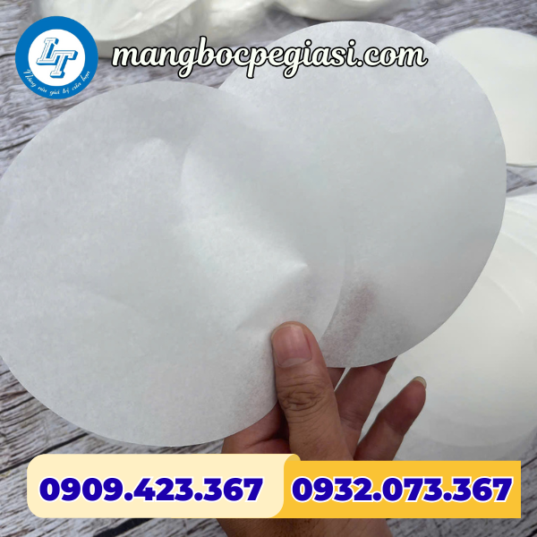 Giấy nến lót miệng ly chống tràn Giấy nến lót miệng ly chống tràn