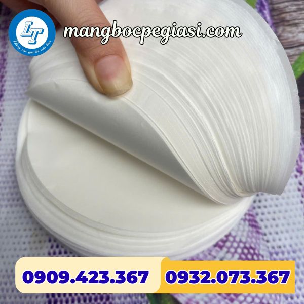 Giấy nến lót chống tràn miệng ly Giấy nến lót chống tràn miệng ly