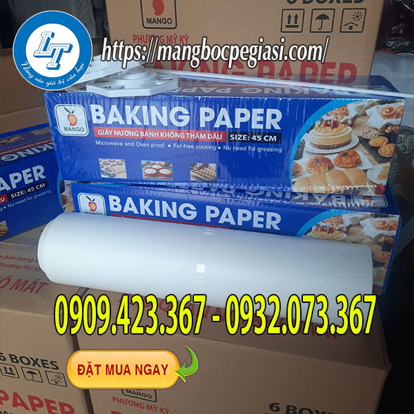 Giấy bạc nướng cuộn to giá rẻ Giấy bạc nướng cuộn to giá rẻ