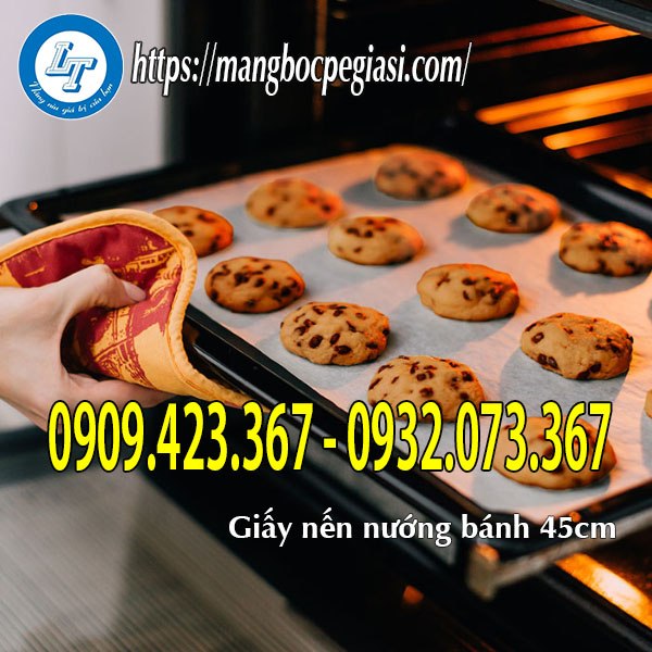 Giấy nến nướng bánh không dính khay Giấy nến nướng bánh không dính khay