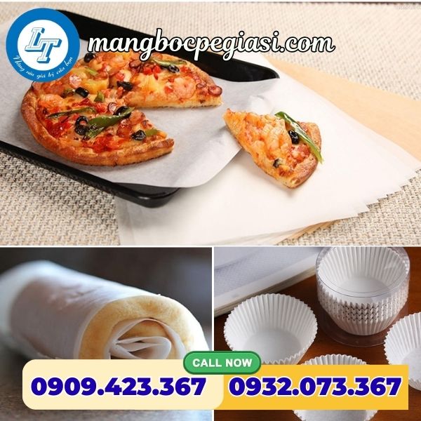 Giấy nến nướng bánh giá rẻ Giấy nến nướng bánh giá rẻ