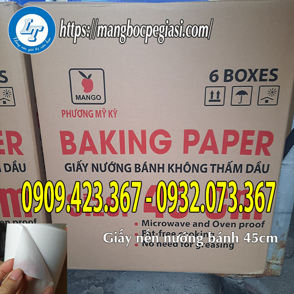Giấy nến nướng bánh sỉ rẻ