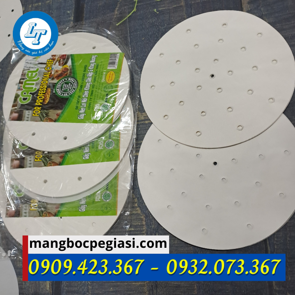 Giấy nến tròn đục lỗ  Giấy nến tròn đục lỗ