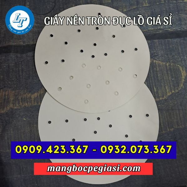 Giấy nến tròn đục lỗ Giấy nến tròn đục lỗ