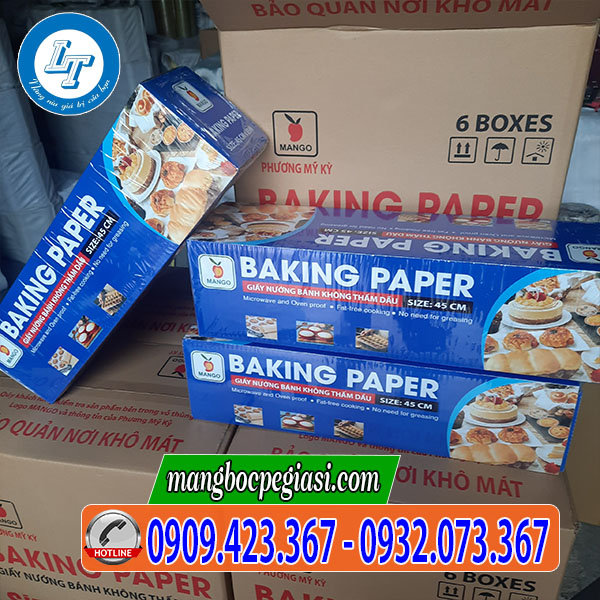 Giấy nến nướng bánh không thấm dầu