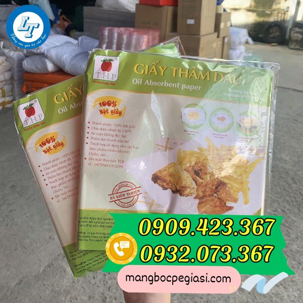 Xưởng sỉ Giấy thấm dầu giá rẻ Xưởng sỉ Giấy thấm dầu giá rẻ