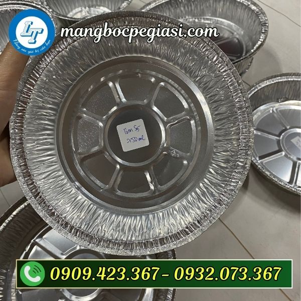 Khay bạc lót nồi chiên không dầu hình tròn Khay bạc lót nồi chiên không dầu