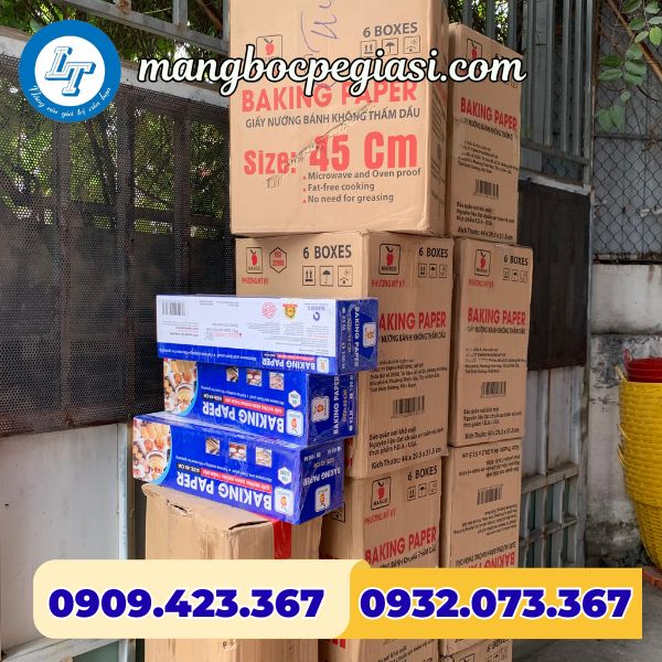 Giấy nến cuộn to 45cm sẵn kho giá rẻ Giấy nến cuộn to 45cm