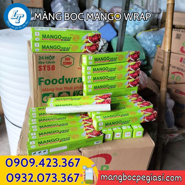 Màng bọc thực phẩm Mango ST50 giá tốt Màng bọc thực phẩm Mango ST50