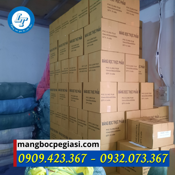 Màng bọc thực phẩm 500 không hộp sẵn kho Màng bọc thực phẩm 500 không hộp sẵn kho