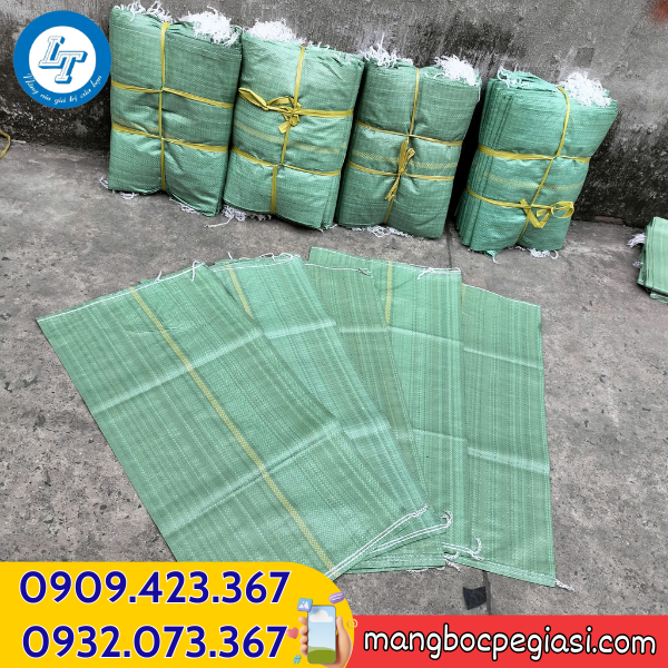 Bao tải dứa xanh giá sỉ Bao tải dứa xanh giá sỉ