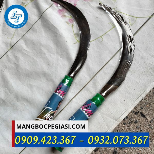 Lưỡi liềm thép gặt lúa, gặt cỏ siêu bén Lưỡi liềm thép