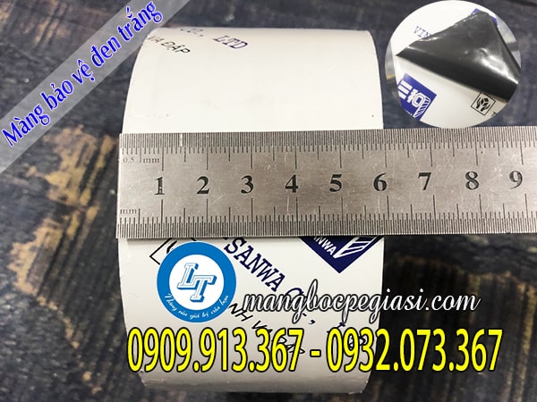 Màng bảo vệ đen trắng in logo Màng bảo vệ đen trắng in logo