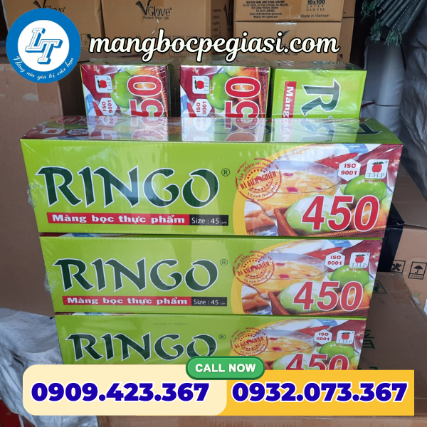 Màng bọc thực phẩm cuộn 45cmx450m Màng bọc thực phẩm cuộn 45cmx450m