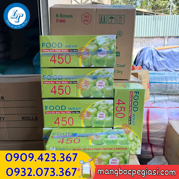 Màng bọc thực phẩm ecook 450 giá sỉ Màng bọc thực phẩm ecook 450 giá sỉ
