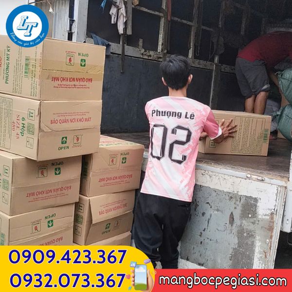 Giao hàng màng bọc thực phẩm Giao hàng màng bọc thực phẩm