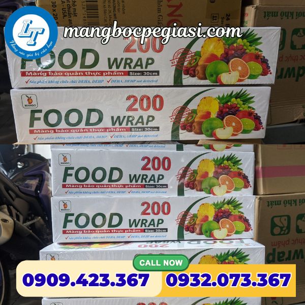 Màng bọc thực phẩm 200m Màng bọc thực phẩm 200m