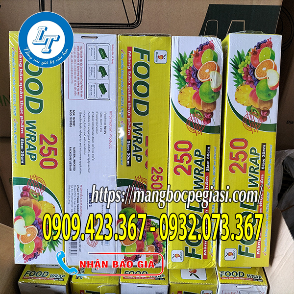Màng bọc thực phẩm 250 chất lượng Màng bọc thực phẩm 250 chất lượng