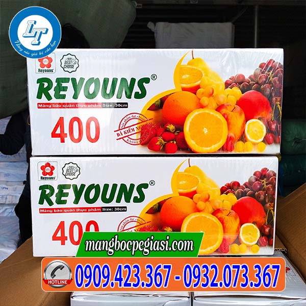 Màng bọc thực phẩm 30cm x 400m giá rẻ toàn quốc Màng bọc thực phẩm 30cm x 400m
