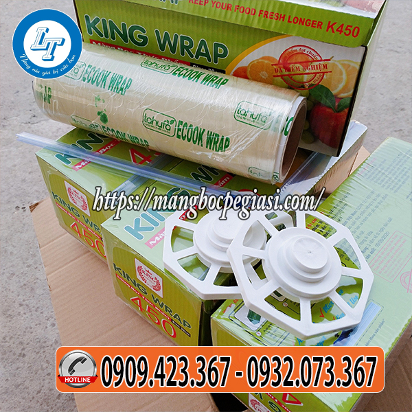 Màng bọc thực phẩm 30x450 giá sỉ Màng bọc thực phẩm 30x450