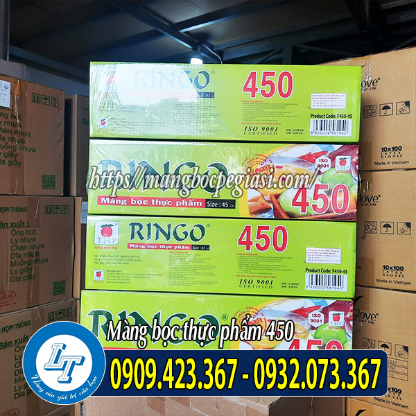 Màng bọc thực phẩm 450 giá rẻ tại Lê Thanh Màng bọc thực phẩm 450
