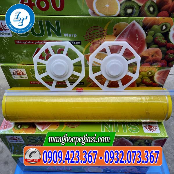 Màng bọc thực phẩm sun wrap chất lượng kích thước 45cmx480m Màng bọc thực phẩm sun wrap chất lượng kích thước 45cmx480m
