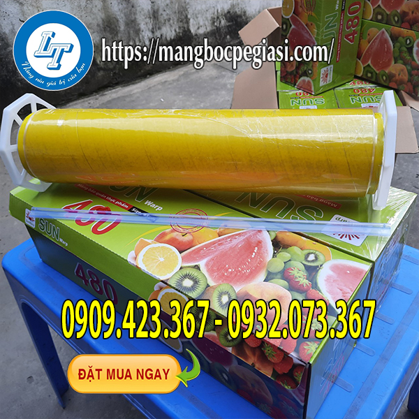 Màng bọc thực phẩm 45cmx480m Màng bọc thực phẩm 45cmx480m