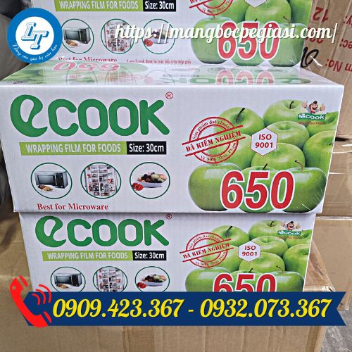 Màng bọc thực phẩm cuộn lớn 30cmx650m