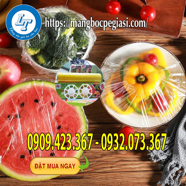 Màng bọc thực phẩm an toàn, tiện lợi Màng bọc thực phẩm an toàn, tiện lợi