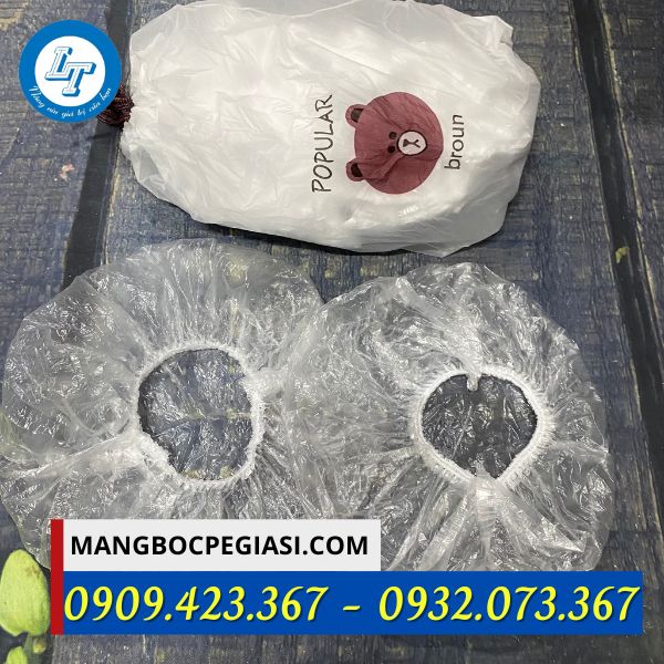 Sét 100 túi gấu có chun bọc thực phẩm Sét 100 túi gấu có chun bọc thực phẩm