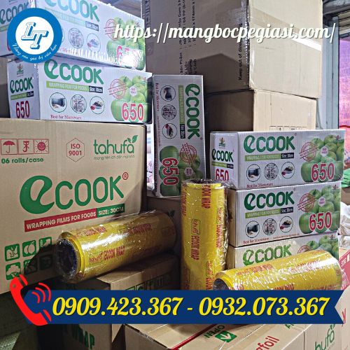 Màng bọc thực phẩm cuộn lớn 30cmx650m