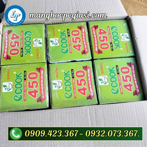 Màng bọc thực phẩm Ecook thùng 6 cuộn Màng bọc thực phẩm Ecook thùng 6 cuộn