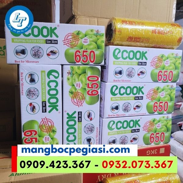 màng bọc thực phẩm ecook giá sỉ rẻ màng bọc thực phẩm ecook giá sỉ rẻ